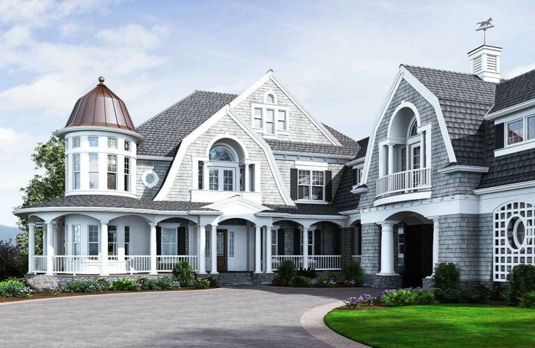 5-Bedroom 2-Story Newport Style Home with Gourmet Kitchen and Private Master Patio (Floor Plan)