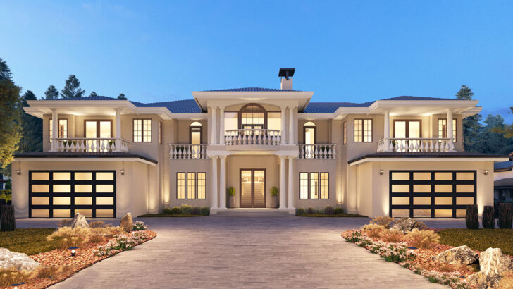 2-Story 10-Bedroom Luxuriously Spacious Home With Lower-Level ADU (Floor Plan)