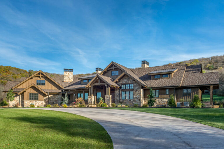 3-Bedroom Single Story Luxurious Mountain Ranch Home With Lower Level Expansion (Floor Plan)