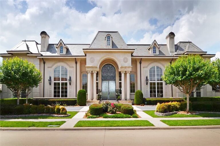 6-Bedroom Two-Story European Manor with Private Balconies for All (Floor Plan)