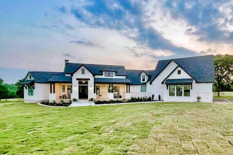 4-Bedroom 1-Story Home With Bonus 5th Bedroom Suite above Angled Garage (Floor Plan)