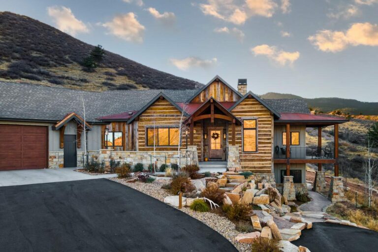 1-Bedroom 1-Story Mountain Modern Home with Studio and Walkout Basement (Floor Plan)