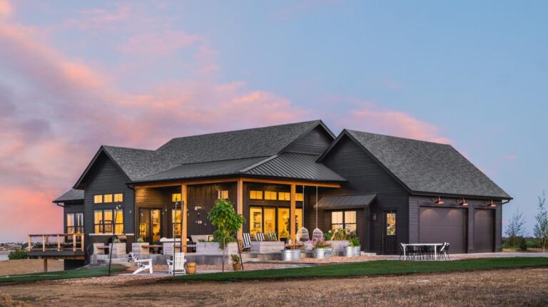 5-Bedroom One-Story Rustic Mountain Ranch Home with Flex Home Office and Lower Level Expansion (Floor Plan)