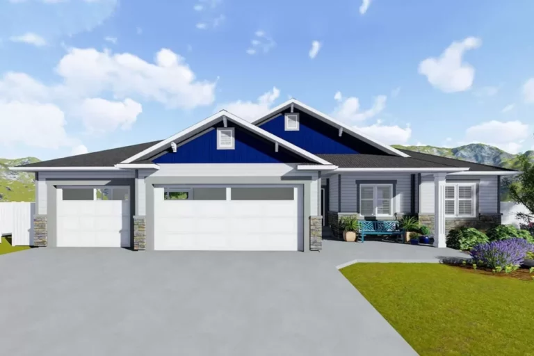 Single-Story 5-Bedroom Ranch Home with Lower Level Expansion (Floor Plan)