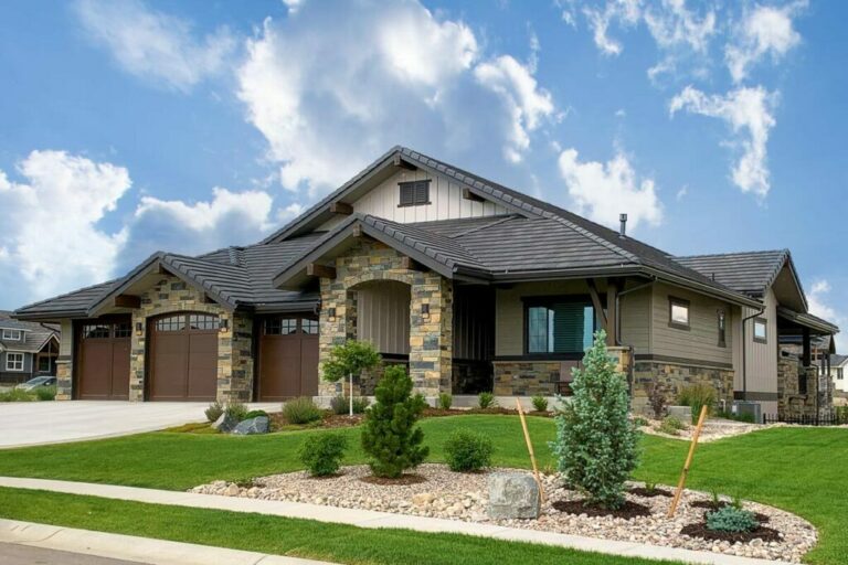 4-Bedroom Single-Story Craftsman Style Farmhouse with Gorgeous Views In Back (Floor Plan)