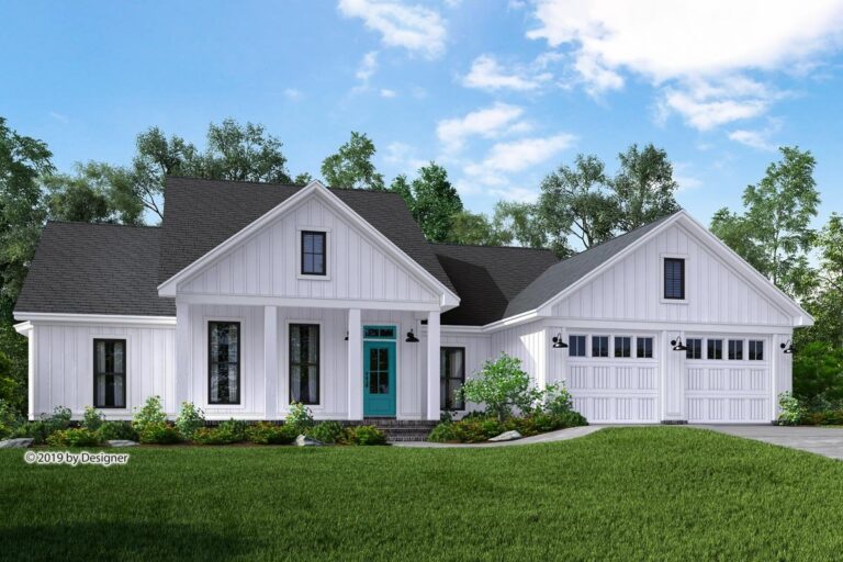 3-Bedroom 1-Story House with Vaulted Great Room (Floor Plan)