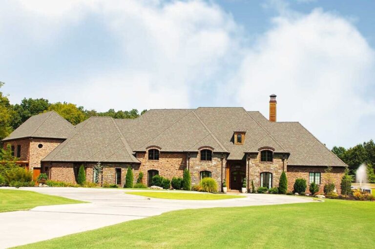 5-Bedroom 2-Story European House with Garage Apartment (Floor Plan)