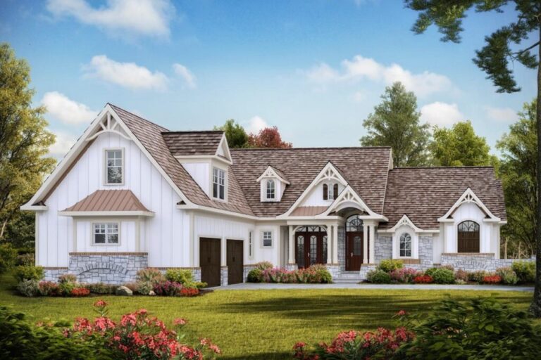 2-Story 7-Bedroom House with Expansive Lower Level (Floor Plan)