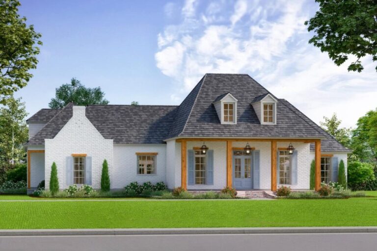 4-Bedroom One-Story Southern Home with Optional Bonus Room (Floor Plan)