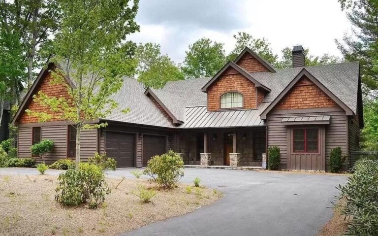 2-Story 4-Bedroom Mountain Cottage House with Optional Finished Lower Level (Floor Plan)