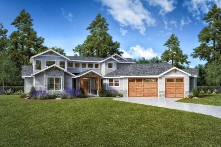 4-Bedroom 2-Story Country Home with Large Bonus Room (Floor Plan)