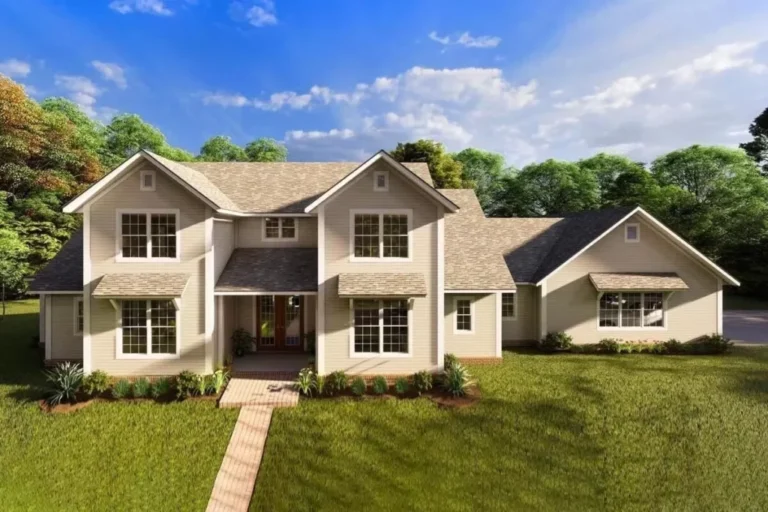 4-Bedroom 2-Story Country Home with Bonus Room (Floor Plan)