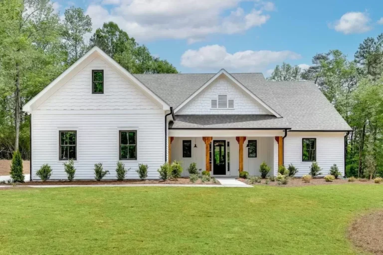 3-Bedroom Single-Story New American Farmhouse with Optional Second Story Expansion (Floor Plan)