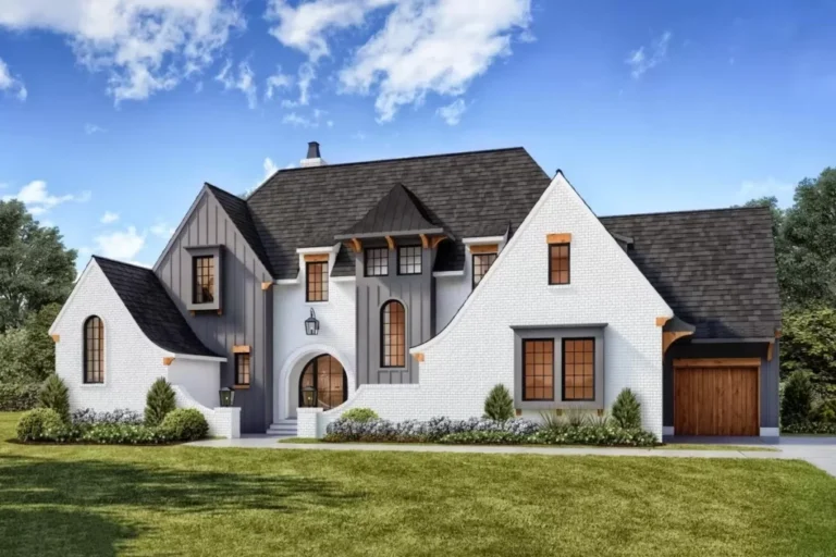 5-Bedroom 2-Story Transitional House with Game and Secret Rooms (Floor Plan)