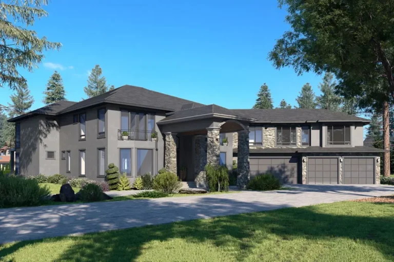 6-Bedroom 2-Story Mediterranean Home with Bonus Room and Expansive Storage (Floor Plan)