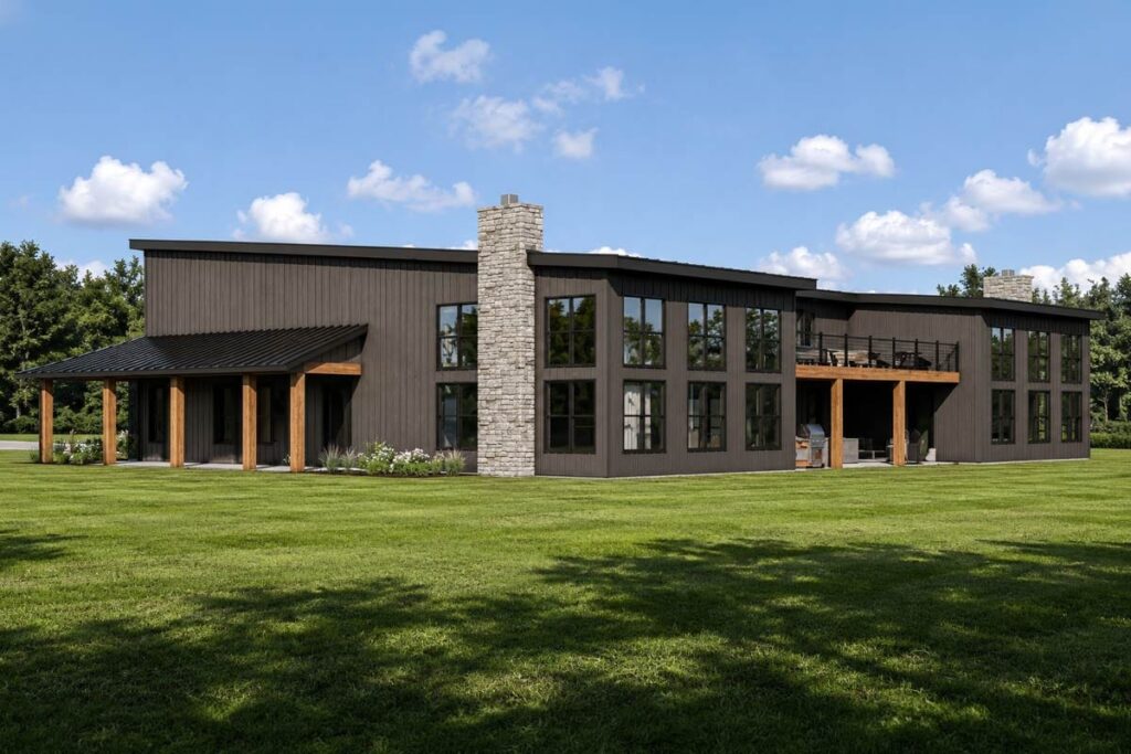 Plan 135474GRA: Modern Barndominium House Plan for Multi-Generational Living - Image #4 - Barndominium, Contemporary, Modern, New American