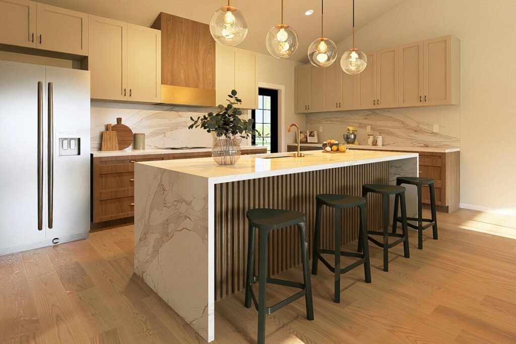 Plan 67855MG: Modern Farmhouse House Plan with Split Bedroom Layout and Carport - Image #13 - Country, Craftsman, Farmhouse, Modern Farmhouse, Ranch