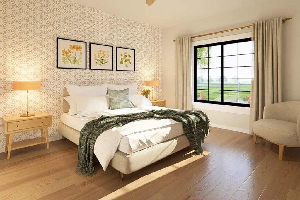 Plan 67855MG: Modern Farmhouse House Plan with Split Bedroom Layout and Carport - Image #19 - Country, Craftsman, Farmhouse, Modern Farmhouse, Ranch